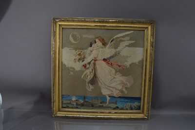 Lot 297 - A 19th Century 'Berlin Work' wool embroidery picture