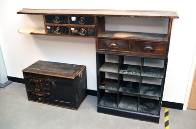 Lot 564 - A jewellers tool bench