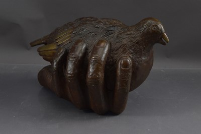 Lot 421 - Geraldine Knight (1933-2008) "A Bird In The Hand"