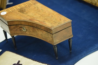 Lot 442 - A 19th Century French piano shaped musical sewing box or etui