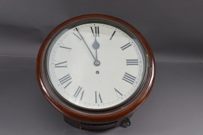 Lot 448 - A 19th Century Mahogany Wall Clock