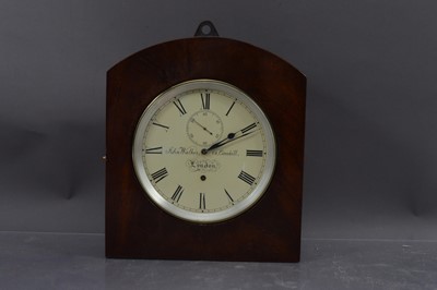 Lot 455 - A Mid 19th Century Travel Time Piece by John Walker of London