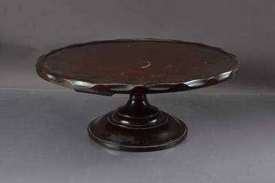 Lot 467 - A Vintage Mahogany Lazy Susan