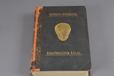 Lot 512 - Illustrated human anatomy - Heitzmann, Dr. Carl "Atlas der deskriptiven Anatomie des Menschen"