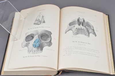 Lot 512 - Illustrated human anatomy - Heitzmann, Dr. Carl "Atlas der deskriptiven Anatomie des Menschen"