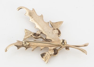 Lot 68 - A 9ct gold Scottish brooch