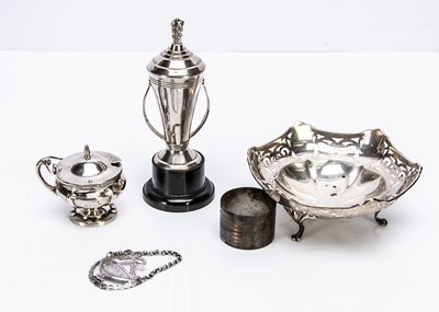 Lot 279 - Four silver items