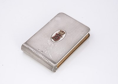 Lot 286 - A fine Victorian silver notepad by Henry William Dee