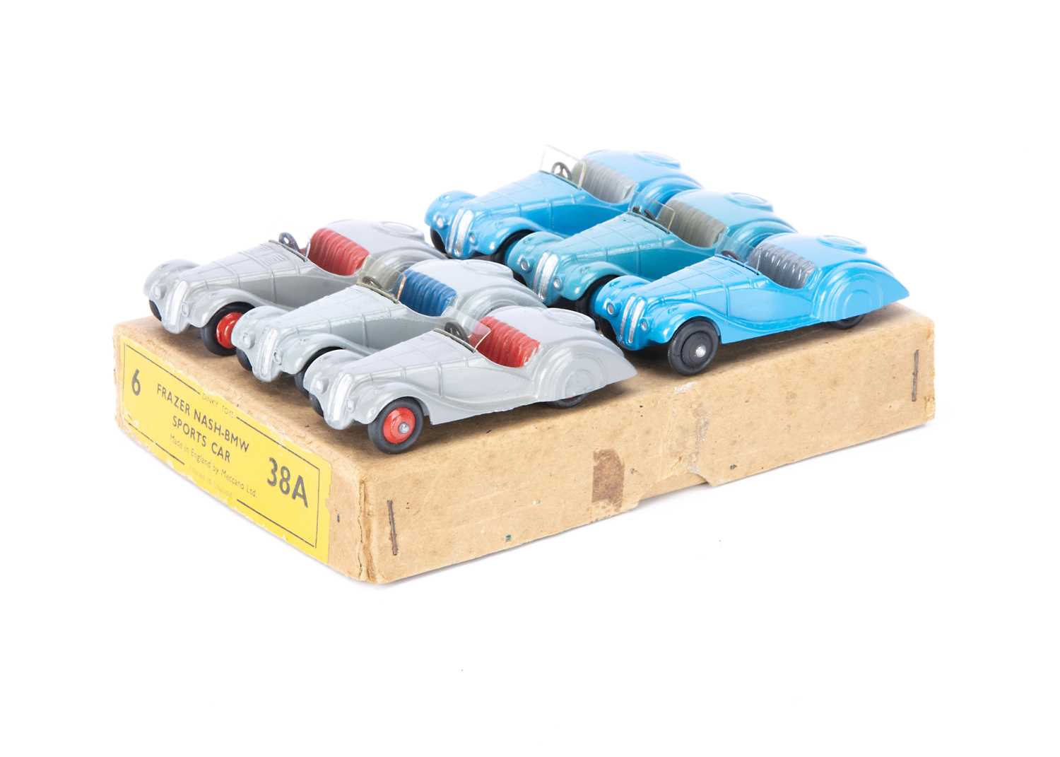 Lot 4 - A Dinky Toys 38a Frazer Nash-BMW Sports Car Trade Box