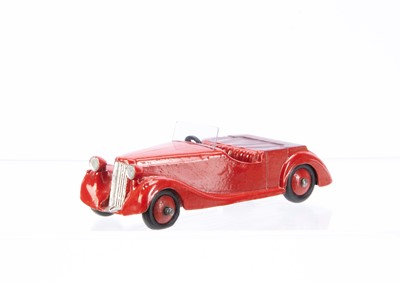 Lot 8 - A Dinky Toys 38b Sunbeam Talbot Sports Tourer