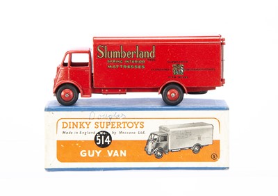 Lot 16 - A Dinky Supertoys 514 Guy 'Slumberland' Van