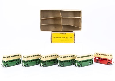 Lot 34 - A Dinky Toys 29c Double Deck Bus Trade Box