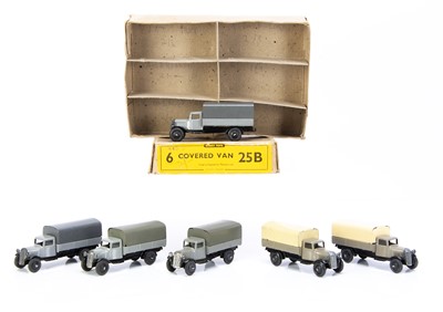 Lot 36 - A Dinky Toys 25b Covered Van Trade Box