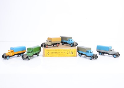 Lot 38 - A Dinky Toys 25b Covered Van Trade Box