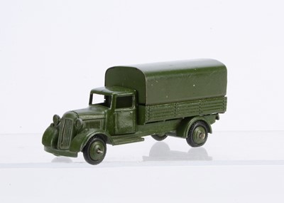 Lot 50 - A South African Dinky Toys 25b SADF Army Covered Wagon