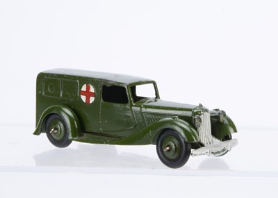 Lot 52 - A South African Dinky Toys 30f SADF Military Ambulance