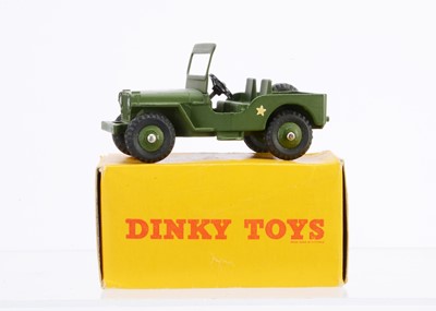 Lot 54 - A Dinky Toys 669 U.S Military Jeep