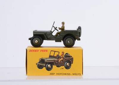 Lot 70 - A French Dinky Toys 816 Hotchkiss Willys Jeep