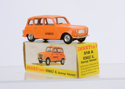 Lot 77 - A French Dinky Toys 518A Renault 4L 'Autoroutes'