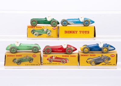 Lot 97 - 1950's Dinky Toy Racing Cars