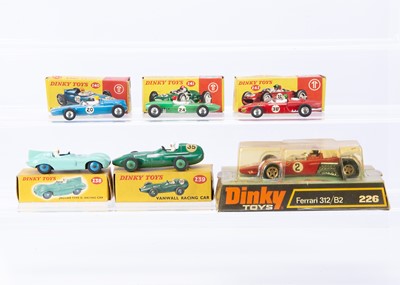 Lot 105 - Dinky Toy Racing Cars