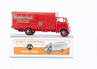 Lot 124 - A Dinky Supertoys 514 Guy 'Slumberland' Van