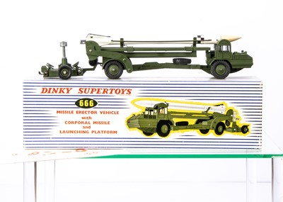 Lot 142 - A Dinky Supertoys 666 Missile Erector Vehicle