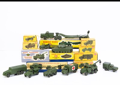 Lot 149 - Boxed Military Dinky Toys