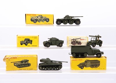 Lot 156 - Military French Dinky Toys