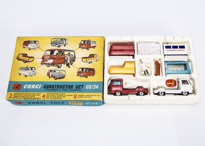 Lot 165 - A Corgi Toys Gift Set 24 Commer Constructor Set