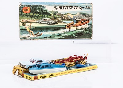 Lot 166 - A Corgi Toys Gift Set 31 The Riviera