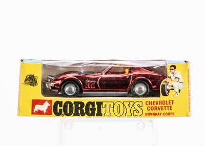 Lot 167 - A Corgi Toys 300 Chevrolet Corvette Stingray Coupe