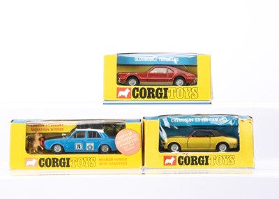 Lot 168 - Corgi Toys With 'Take-Off Wheels' & 'Golden Jacks'