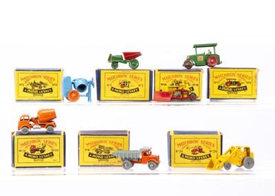 Lot 188 - Matchbox Lesney 1-75 Series Construction Vehicles