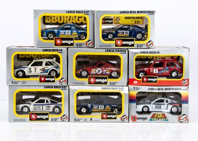 Lot 208 - 1980's-90's Bburago 1:24 Scale Cars