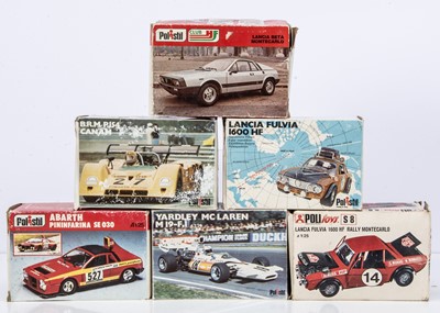 Lot 211 - 1970's Polistil 1:25 Scale Sports & Competition Cars