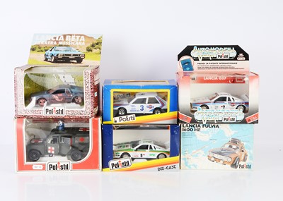 Lot 212 - 1970's-80s Polistil 1:25 Scale Models