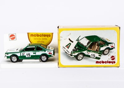 Lot 215 - A 1970's Mattel Mebetoys 1:25 Lancia Beta Alitalia