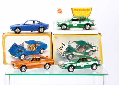 Lot 223 - 1970's Mattel Mebetoys 1:25 Lancia Beta Coupes