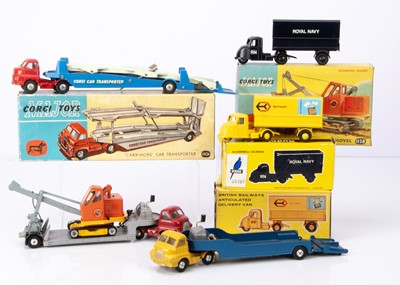 Lot 226 - Budgie & Corgi Toys Commercial Vehicles