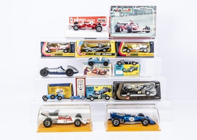 Lot 243 - Various Diecast Racing Cars