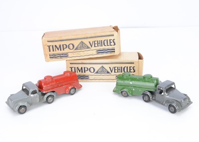 Lot 248 - Timpo Toys Articulated Petrol Tankers