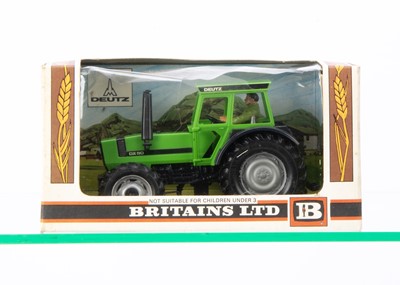 Lot 253 - A Britains 1:32 Scale Deutz DX110 Tractor No.9526