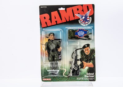 Lot 275 - A Coleco 1980's Rambo The Force Of Freedom Action Figure - Colonel Trautman