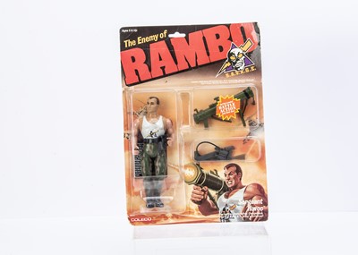 Lot 278 - A Coleco 1980's Rambo S.A.V.A.G.E Action Figure - Sergeant Havoc