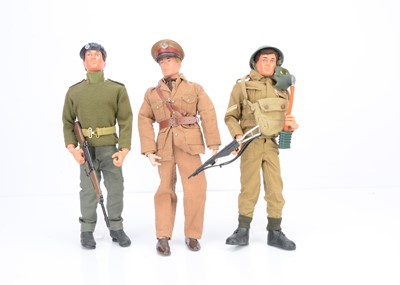 Lot 284 - Vintage Action Man Dressed Figures