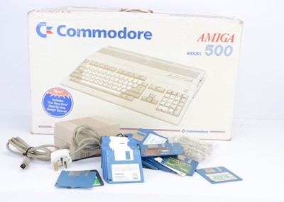 Lot 292 - A Commodore Amiga 500 Home Computer