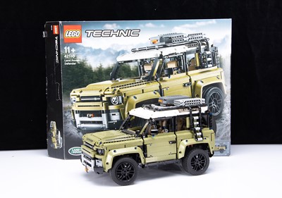 Lot 339 - Lego Technic 42110 Land Rover Defender Constructed