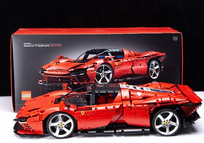 Lot 340 - Lego Technic 42143 Ferrari Daytona SP3 Constructed