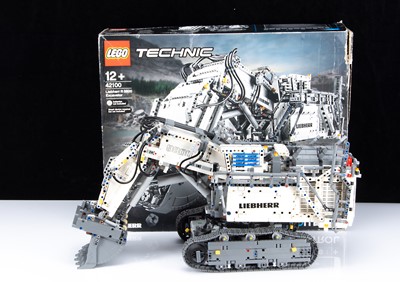 Lot 344 - Lego Technic 42100 Liebherr  9800 Excavator Constructed